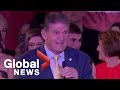 Midterm Elections: West Virginia's Joe Manchin gives victory speech