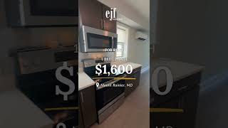 Now Leasing: Singer Flats in Mount Rainier | EJF Rentals