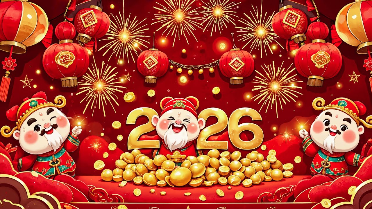 新春必听 NO.1 - 2026 新年贺岁金曲 - 招财进宝・恭喜发财《群星传统专辑》| Chinese New Year Songs