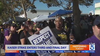 Kaiser strike enters 3rd and final day but sides are still far apart