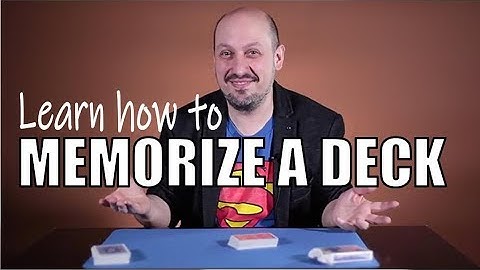 Magic Review: Instant Memorized Deck by Woody Aragon [[ Memorized Deck ]]
