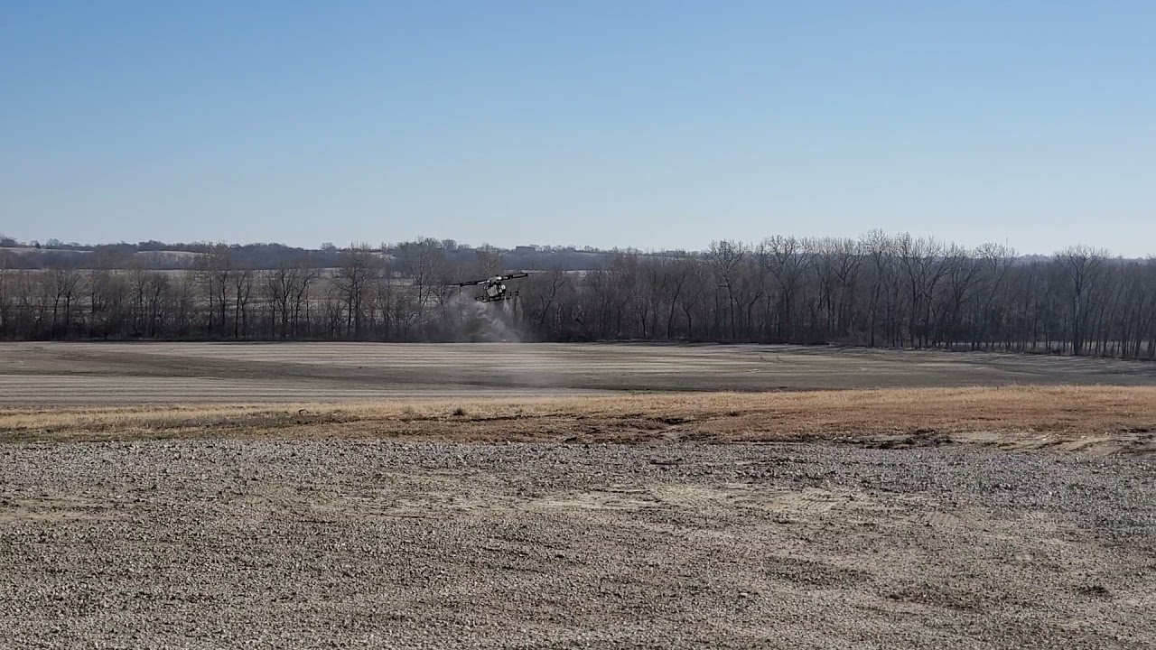 Hylio AG116 spray drone Demo YouTube