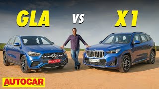 2024 MercedesBenz GLA vs BMW X1  Which should be your first luxury SUV? | ​⁠@autocarindia1