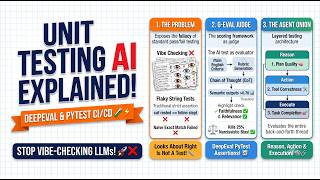 DeepEval Unit Testing AI Explained: PyTest for LLMs, G-Eval & CI/CD Pipelines 🧪🤖