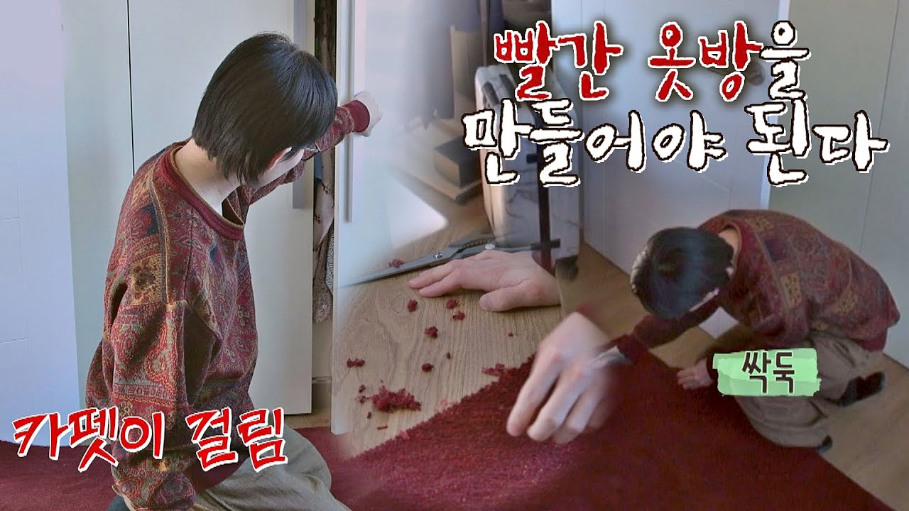 (집념 甲) 빨간 옷방을 위한 찬혁(LEE CHAN HYUK)의 카펫 가위질✂️ 독립만세(alonenice) 2회 | JTBC 210301 방송