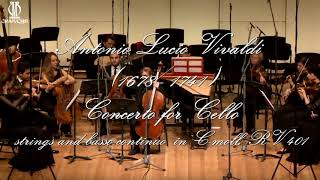 Vivaldi - Concerto for Cello in C-moll, RV 401