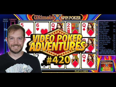 Double Double Ultimate X Spin Poker Craziness!