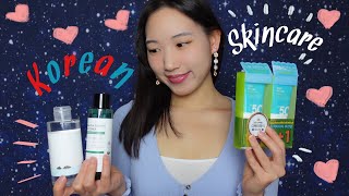 ASMR| Korean ✨Skincare✨ Haul for Acne-Prone Skin (Olive Young)