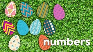 Counting to 10, Numbers for kids (Easter Eggs) US English Vocabulary (podcast)