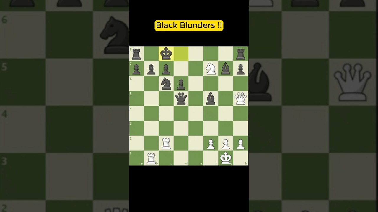 Black Blunders !! 