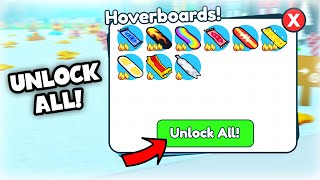 How To Unlock All Hoverboards In Pet Simulator X Roblox