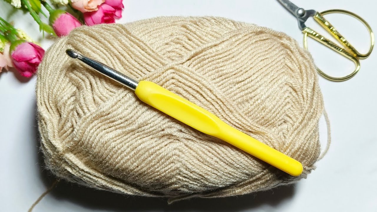 💫ONE ROW Repeat Crochet Pattern For Beginners! 