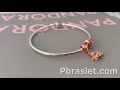 Комплект Пандора Клипса розовое сердце Rose, Подвеска Ангел Rose, Жесткий браслет снежинка