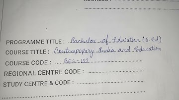 Ignou B.Ed BES-122 solved assignment Jan 2021 @nvn4425