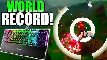 BEST Keyboard Player BREAKS Super Counter World Record! DRAGON BALL: Sparking! ZERO