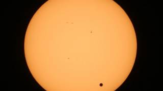 Venus Transit time-lapse 6/5/2012