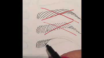 Come faccio a disegnare le sopracciglia?