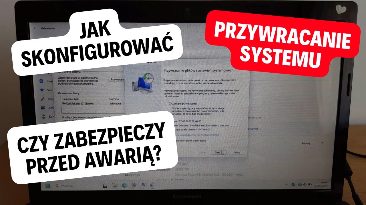 Jak Skonfigurowa Przywracanie Systemu Windows 7 10 11 Czy Zabezpieczy
