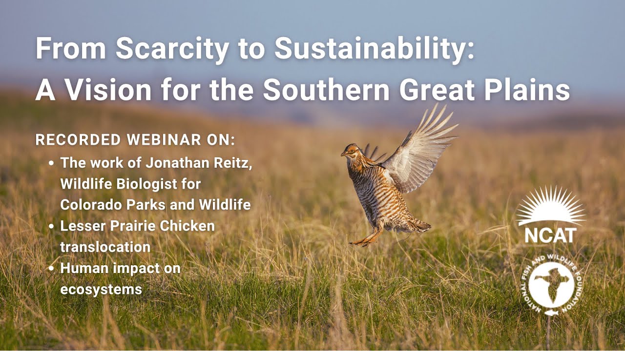 From Scarcity to Sustainability: A Vision for the Southern Great Plains Webinar #2