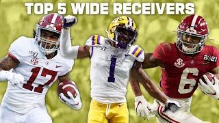 Top 5 WR Prospects in 2021 NFL Draft