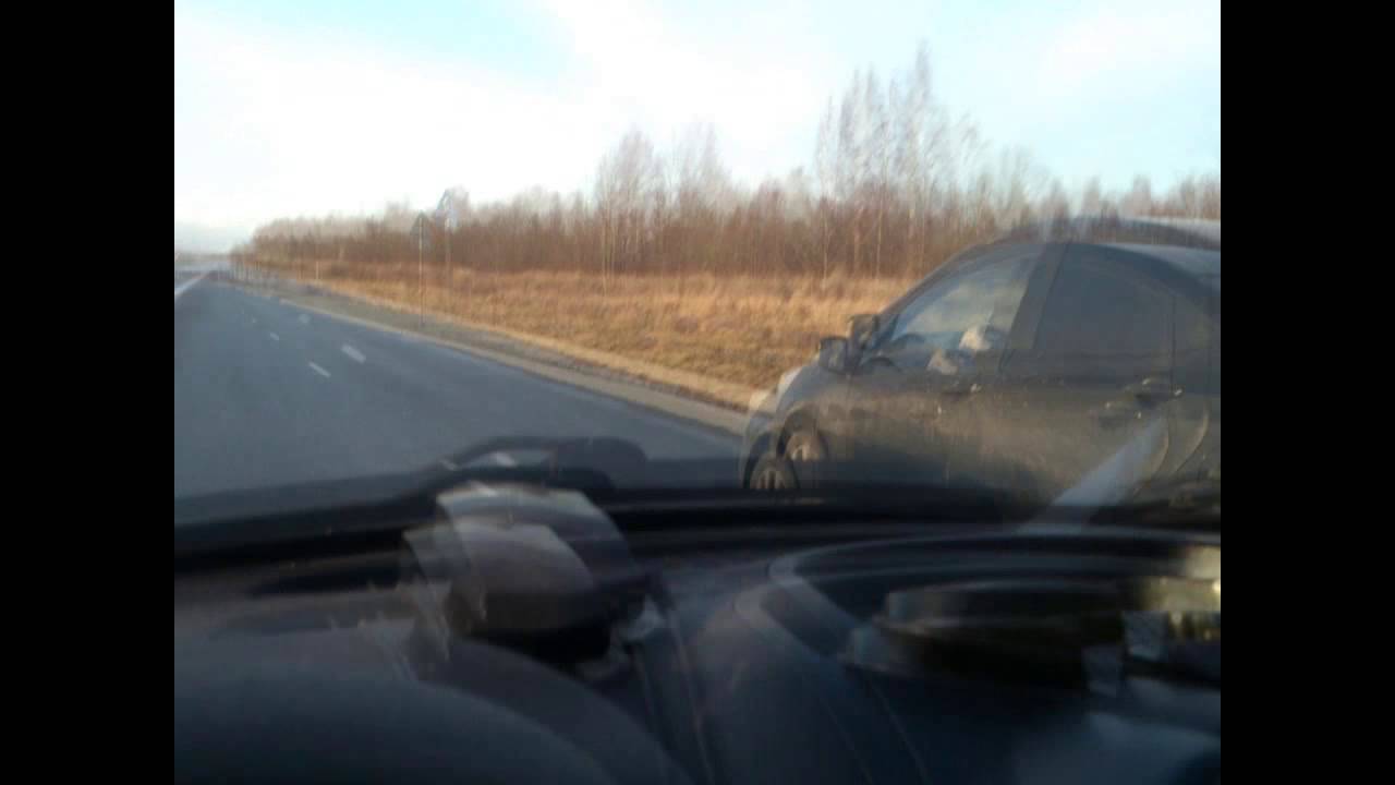 Разгон Солярис 1,6 акпп против Гранта 1,6 - YouTube