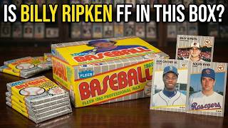 1989 FLEER BASEBALL | IS BILLY RIPKEN FF IN THIS BOX?