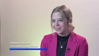 Annika O. is selected as a 2023 BBB Students of Integrity Scholarship Recipient