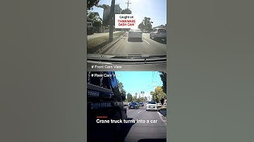 Close call on the road! 🚗💥Thinkware dashcam captured the car