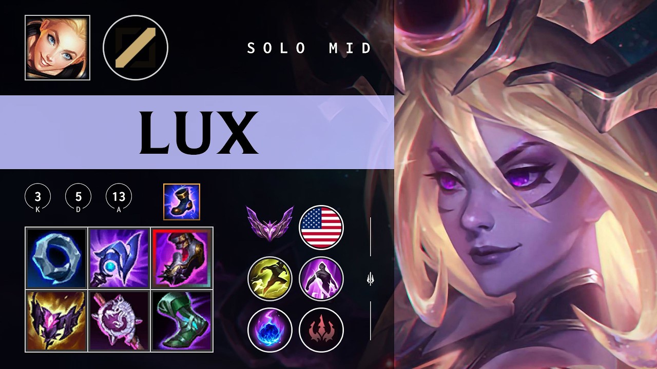 Lux Mid vs Irelia - NA Master Patch 26.03