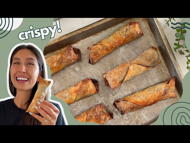 Crispy Vegetarian Egg Rolls (VIDEO) - Jessica Gavin