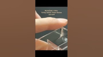 MonsGeek x Akko 16-Key Switch Tester review out now!