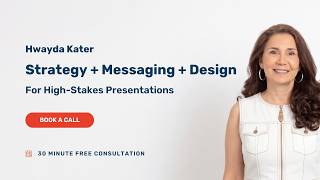 Strategy Messaging Design For High-Stakes Presentations
