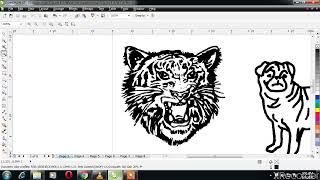 Animals Clip art  B & W  Cdr file Download Free #design #cliparts #vector