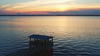 St. Johns River Sun Set Drone Footage By Tucker Grimshaw