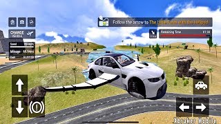 Flying Car Transport Simulator - M3 Classic Car Unlocked - Gameplay ( android, ios ) screenshot 5