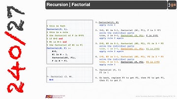 CSE240 | Programming Languages | Recursion in Prolog