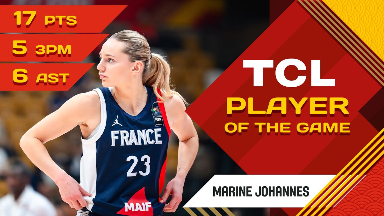 Marine Johannes (17 PTS) | TCL Player Of The Game | PUR vs FRA