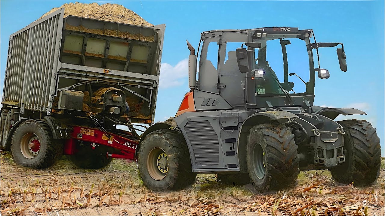 SYN TRAC 😮 Maishäckseln 2025 mit dem 420 PS TRAC 💪