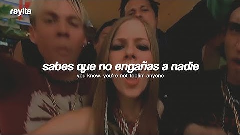 Avril Lavigne - Complicated (Video Official) // Español + Lyrics