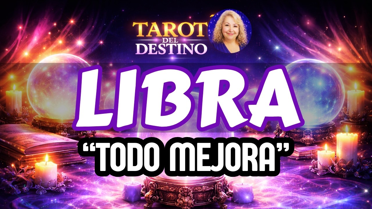 LIBRA ♎ DEJA LAS PREOCUPACIONES… BUENOS CAMBIOS LLEGAN YA | Tarot del Destino #libra