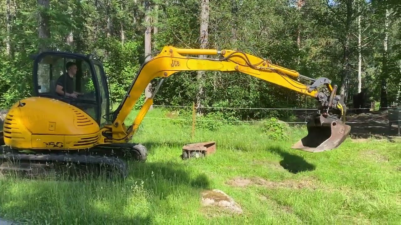 Bandgrävare JCB 8060