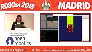 ROSCon 2018 Madrid Unmanned Underwater Vehicle Simulator Enabling Simulation of Multi Robot Underwat screenshot 1