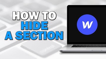 How To Hide a Section in Webflow 1 (Quick Tutorial)
