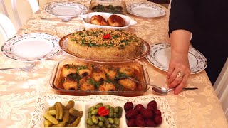 Traditional Arabic meal in ISRAEL| Традиционный арабский обед