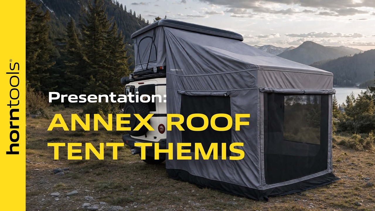 Annex room for roof tent Themis – Video