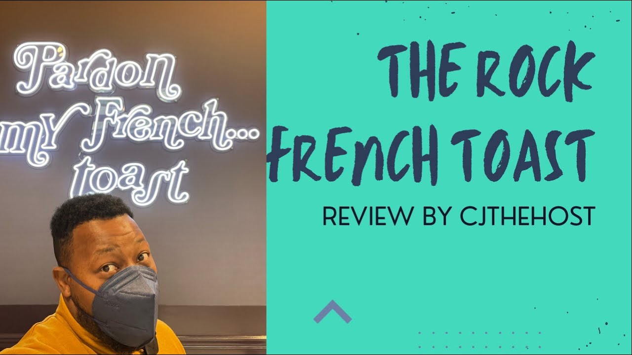 CJ on the Spot: Brique LA : Chef Rocky and the Rock French Toast!!! Food Reaction!