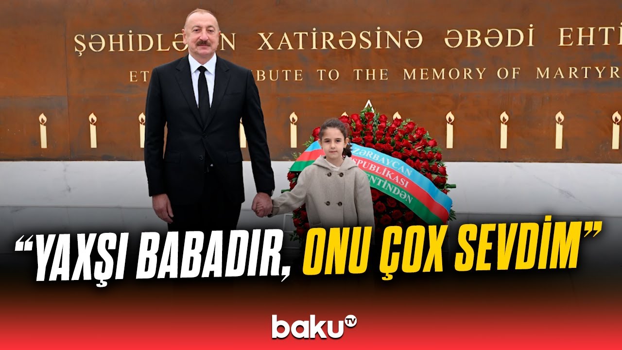 Prezidentlə görüşən balaca Nilay Baku TV-yə danışdı