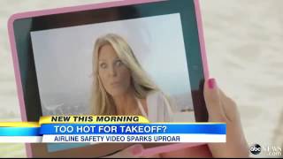 Air New Zealand`s Controversial Swimsuit Model In-Flight Safety Video Sparks Outrag
