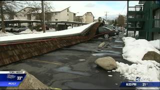 Heavy snow could cause roofs to collapse