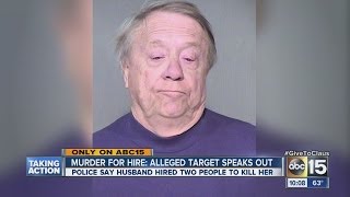 Murder for hire plot: Alleged target speaks out
